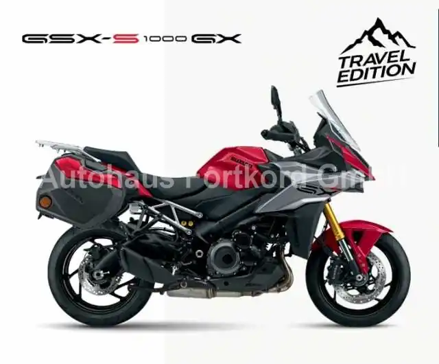 Suzuki GSX-S 1000GX Travel Edition - GHZ, Hpt. Ständer - MY 25/26 -